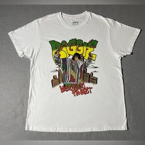 Biggie “Brooklyns Finest” Unisex T-Shirt White Size XL